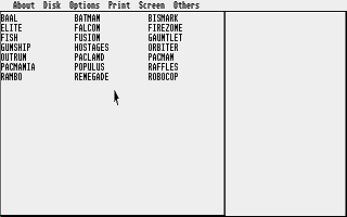 Wordfind Puzzle Generator atari screenshot